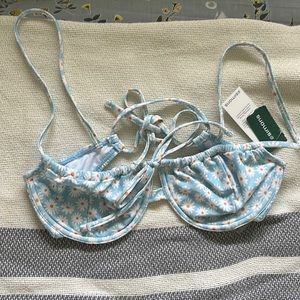 Bikini Top- Daisy Print
